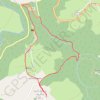 Trace GPS Château Rocher, itinéraire, parcours