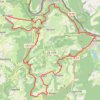Trace GPS Sentier du Müllerthal, itinéraire, parcours