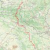 Trace GPS Dinant - Maasdal - Verdun, itinéraire, parcours