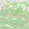Trace GPS Buis les Baronnies - tour de la montagne Saint julie, itinéraire, parcours