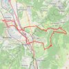 Trace GPS Frenières Châtel-sur-Bex, itinéraire, parcours