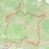Trace GPS 2023-10-08-Maussane lac St Rémy, itinéraire, parcours
