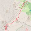 Trace GPS Cratère de l'Etna, itinéraire, parcours