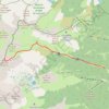 Trace GPS Pic de Mortiers par la vallée du Galbe, itinéraire, parcours