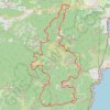 Trace GPS Esterel - Balade de la dent de l'ours, itinéraire, parcours