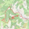 Trace GPS Le vallon du Guiou, itinéraire, parcours