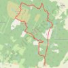 Trace GPS Rokkestenen i Paradisbakkerne på Bornholm, itinéraire, parcours