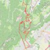 Trace GPS Pravouta, itinéraire, parcours