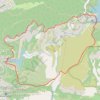 Trace GPS Barrage Zola - Aix-en-Provence, itinéraire, parcours