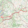 Trace GPS A Ribeira Sacra (El Gran Cañón de Galicia), itinéraire, parcours