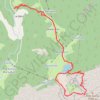 Trace GPS Terrain d'aventure sur le Petit Bargy - Voie des Trous, itinéraire, parcours