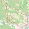 Trace GPS Le sentier des capitelles de Laure-Minervois, itinéraire, parcours