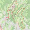 Trace GPS Monts d'Or - Limonest, itinéraire, parcours