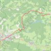 Trace GPS Tour du Haut-Languedoc, j3, Mazamet - Anglès, itinéraire, parcours