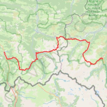 Trace GPS GR10 De Borce (Pyrénées-Atlantiques) à Cauterets (Hautes-Pyrénées), itinéraire, parcours
