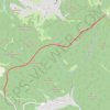 Trace GPS Sur la route forestière du Herrenwald, itinéraire, parcours