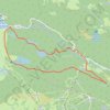 Trace GPS Tour des lacs dels Esquits, itinéraire, parcours