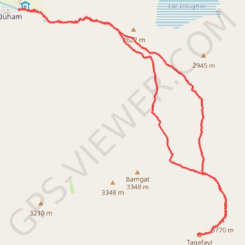 Trace GPS Wawgoulzat, itinéraire, parcours