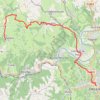 Trace GPS Decazeville-Felzins, itinéraire, parcours