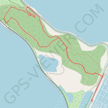 Trace GPS Île Sainte-Lucie - Port-la-Nouvelle, itinéraire, parcours