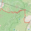Trace GPS Peñalara desde Valsain, itinéraire, parcours