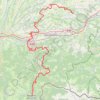 Trace GPS GR 86 : De Aurignac à Bagnères-de-Luchon (Haute-Garonne), itinéraire, parcours