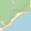 Trace GPS Grand Anse – Petite Anse boucle au départ de Baie Sainte Anne, itinéraire, parcours