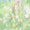 Trace GPS Gévaudan - Circuit de Sainte-Germaine, itinéraire, parcours