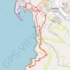 Trace GPS Plage de Sotavento au départ d'Agaete, itinéraire, parcours