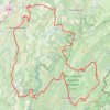 Trace GPS Tour du Jura à vélo sportif - Lons-le-Saunier, itinéraire, parcours