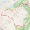 Trace GPS Courmayeur - La thuile, itinéraire, parcours