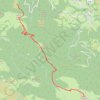 Trace GPS Casque du Lhéris - Gerde, itinéraire, parcours