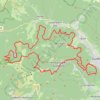 Trace GPS Guebwiller - Circuit de la Glashutte, itinéraire, parcours