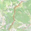 Trace GPS Sospel > Peillon (Via Alpina), itinéraire, parcours