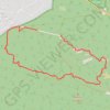 Trace GPS Les Gorges d'Apremont en forêt de Fontainebleau, itinéraire, parcours