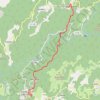 Trace GPS Corse du sud, Santa Lucia di Tallano Serra di Scopamena, itinéraire, parcours