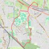 Trace GPS Mottingham, Chinbrook, itinéraire, parcours