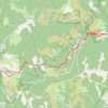 Trace GPS SPH : Cassagnas / Barre des Cévennes_1, itinéraire, parcours