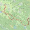 Trace GPS Lac d'Aude Mont Llaret, itinéraire, parcours