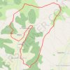 Trace GPS Circuit sur les chemins blancs de Bagat - Balat-en-Quercy, itinéraire, parcours