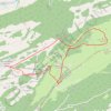 Trace GPS Chasseral ski de rando, itinéraire, parcours