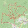 Trace GPS Rando Vallée de la Bruche, itinéraire, parcours