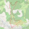 Trace GPS Le bois de l'Hermite, itinéraire, parcours