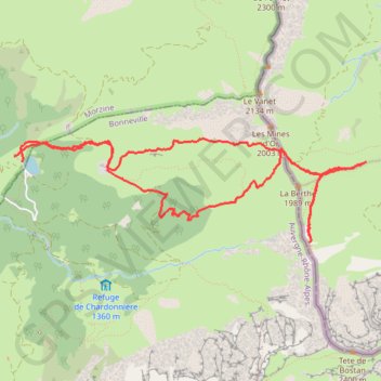 Trace GPS Col de coux, itinéraire, parcours