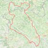 Trace GPS 🚴 Trace ,boucle de l'Armagnac, itinéraire, parcours