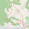Trace GPS Céret-boucle des mimosas, itinéraire, parcours