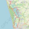 Trace GPS marais-d-olonne-paracou-foret-38km, itinéraire, parcours