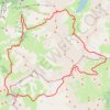 Trace GPS Tour du thabor départ Valmeinier, itinéraire, parcours