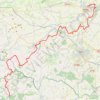 Trace GPS Condé-sur-Noireau - Forêt de la Lande Pourrie, itinéraire, parcours
