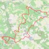 Trace GPS St Sulpice vers Breville 43 kms, itinéraire, parcours